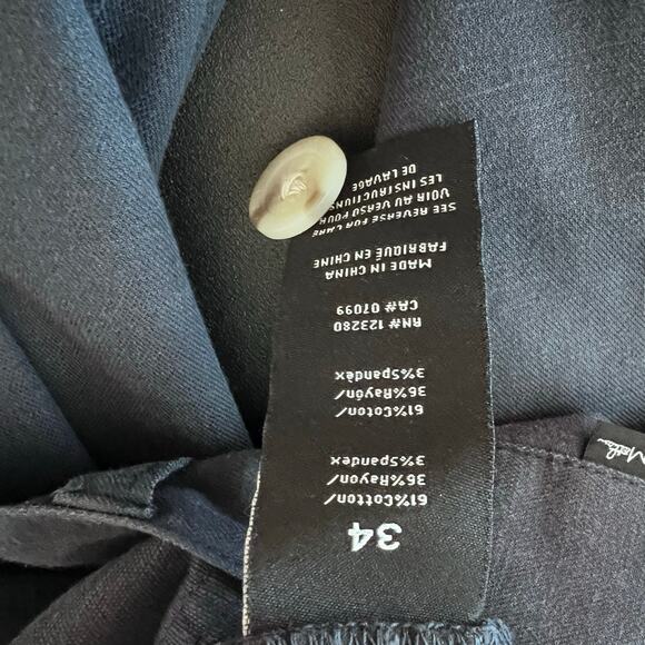 TravisMathew Men's Open to Close Golf Casual Pant Blue 5 Pocket Stretch Size 34 - Picture 11 of 14